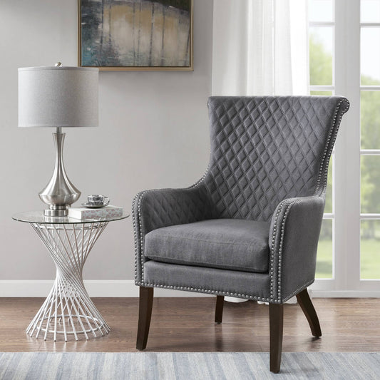 Heston Accent Chair - Grey