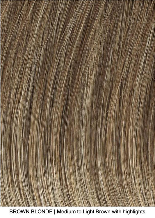 Hf Synthetic Wig By Brown Blonde